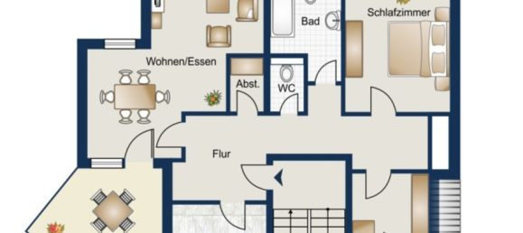 2 bedrooms Penthouse in Lippe, Germany No. 281276 9