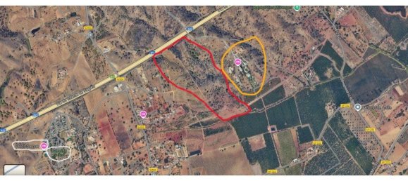  قطعة أرض في Vila Nova de Cacela, Portugal 118050متر مربع رقم 154405 3