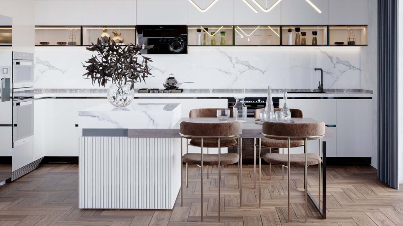 Villa 4+1 em Forest Life Villas, Antalya, Turkey N.º 39041