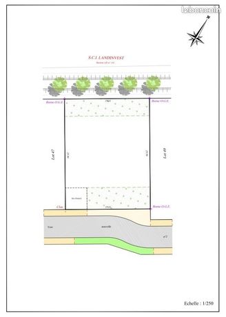 Grundstück in Mimizan, France 500m², Nr. 307672