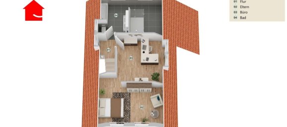 Casa de 1 dormitorio en Steinfurt, Germany No. 276239 13