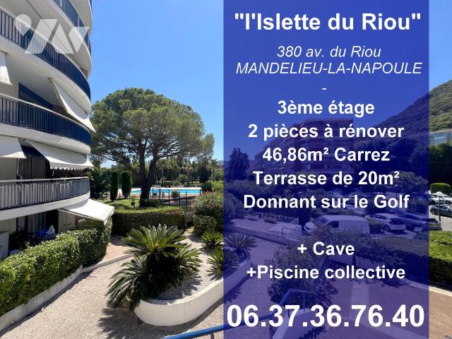 1 Schlafzimmer Wohnung in Mandelieu-la-Napoule, France, Nr. 335598