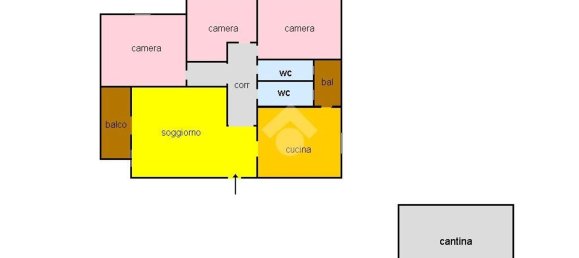 4 rooms Apartment in Pomigliano d'Arco, Italy No. 98413 55