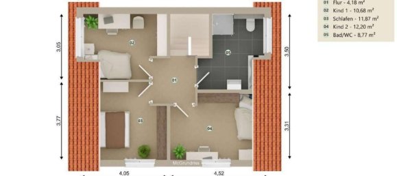 Adosado de 4 habitaciónes en Borde, Germany No. 226970 16
