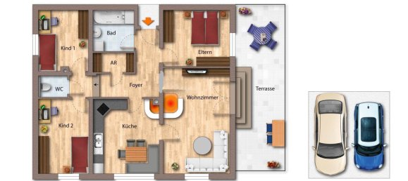 Apartamento de 3 dormitorios en Saalfelden am Steinernen Meer, Austria No. 225688 6