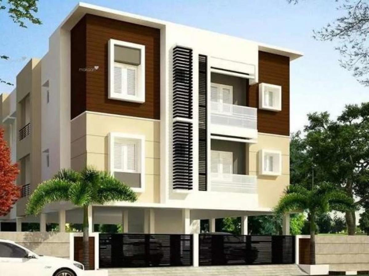 2 غرف نوم منزل في Chennai, India رقم 54300