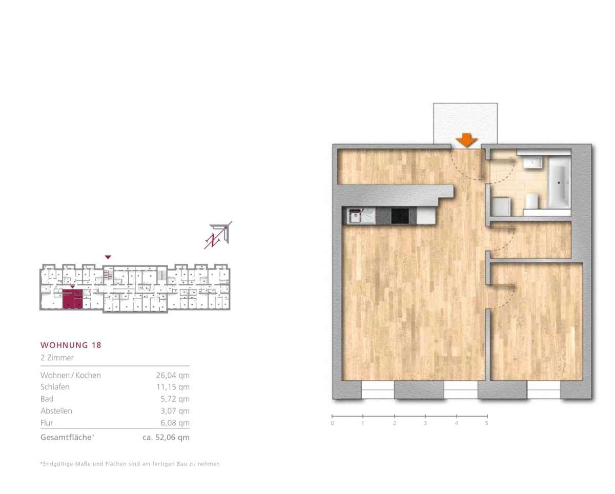 2 rooms Apartment in Buch, Germany No. 86645