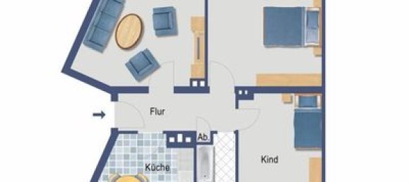 Apartamento de 3 divisões em Oberhausen, Germany N.º 107395 5