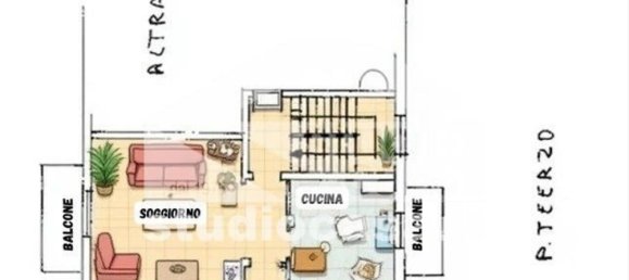 Apartamento de 3 dormitorios en Torrevecchia Pia, Italy No. 360856 34