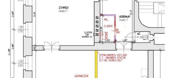 2 rooms Apartment in Vienna, Austria No. 176804 5