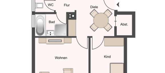 2 غرف نوم شقة في Heilbronn, Germany رقم 276197 16
