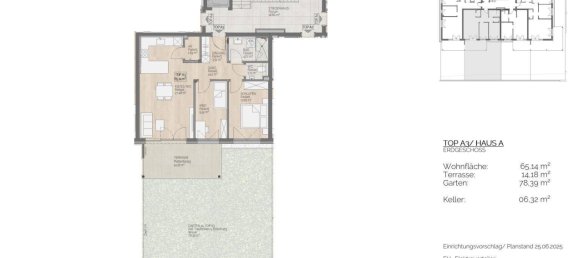 3 rooms Apartment in St. Lorenz, Austria No. 210800 4