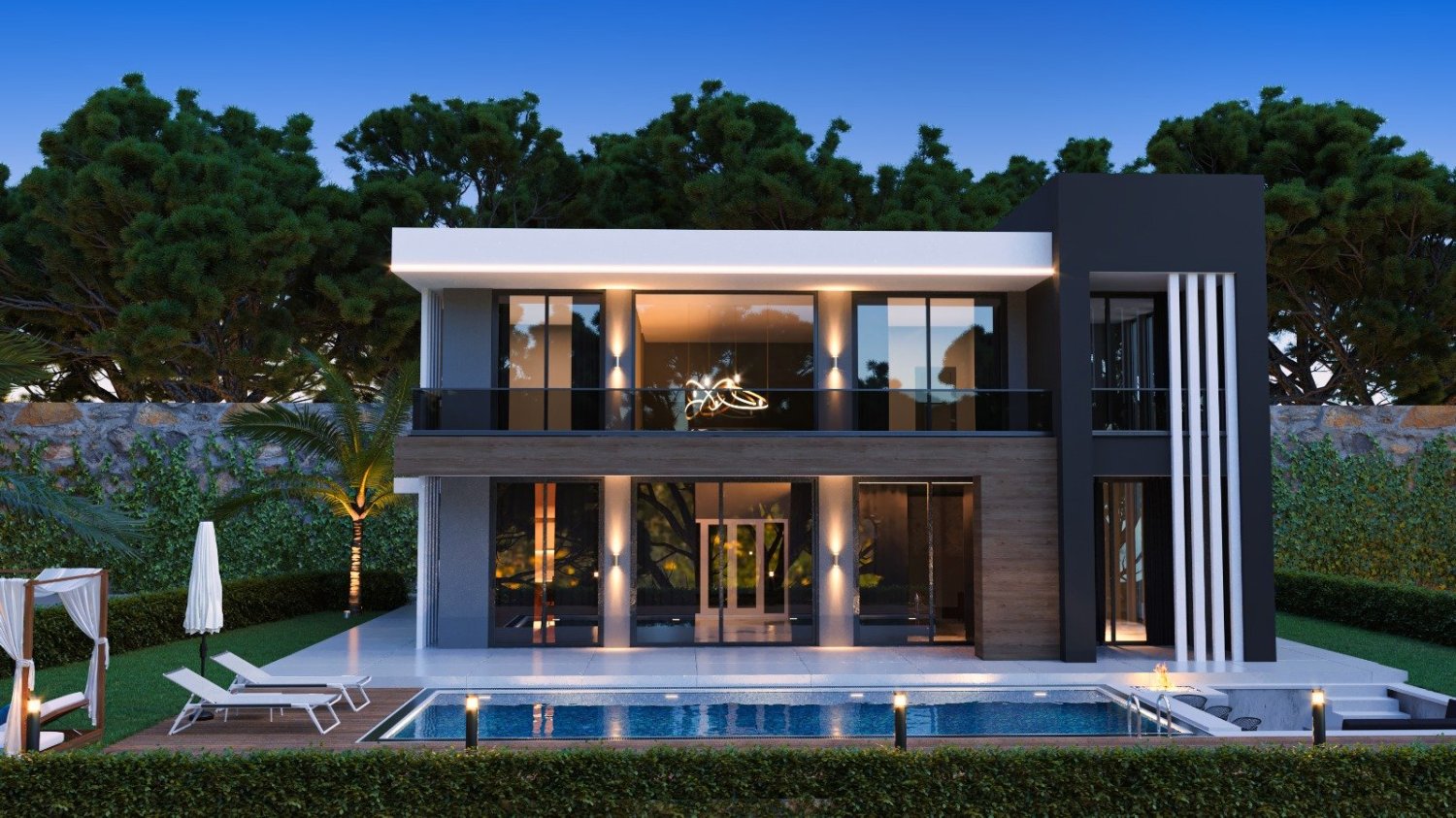 Villa 4+1 in Alanya, Turkey No. 26373