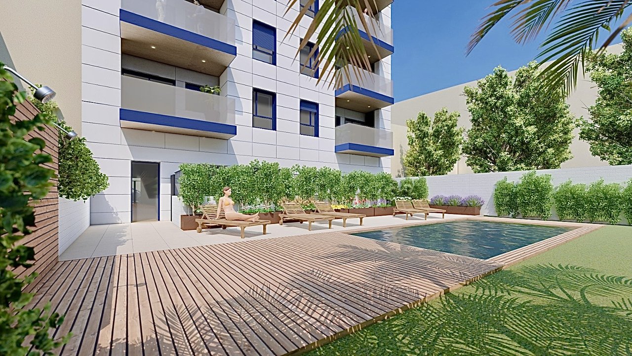 Apartamento de 2 dormitorios en Torredembarra, Spain No. 12581