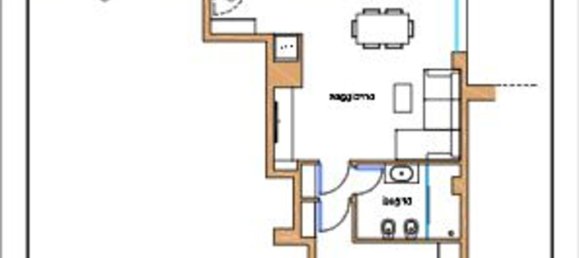 Квартира с 2 комнатами в Савона, Италия № 77465 2