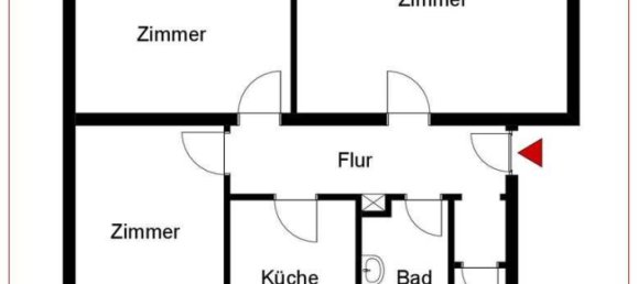 Квартира с 2 спальнями в Reutlingen, Германия № 1459 2