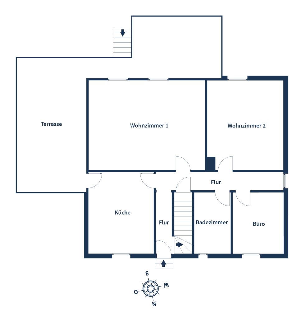 Дом с 5 спальнями в Kitzingen, Германия № 201902