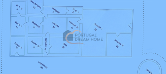 3 غرف نوم منزل في Sao Bartolomeu de Messines, Portugal رقم 151561 37