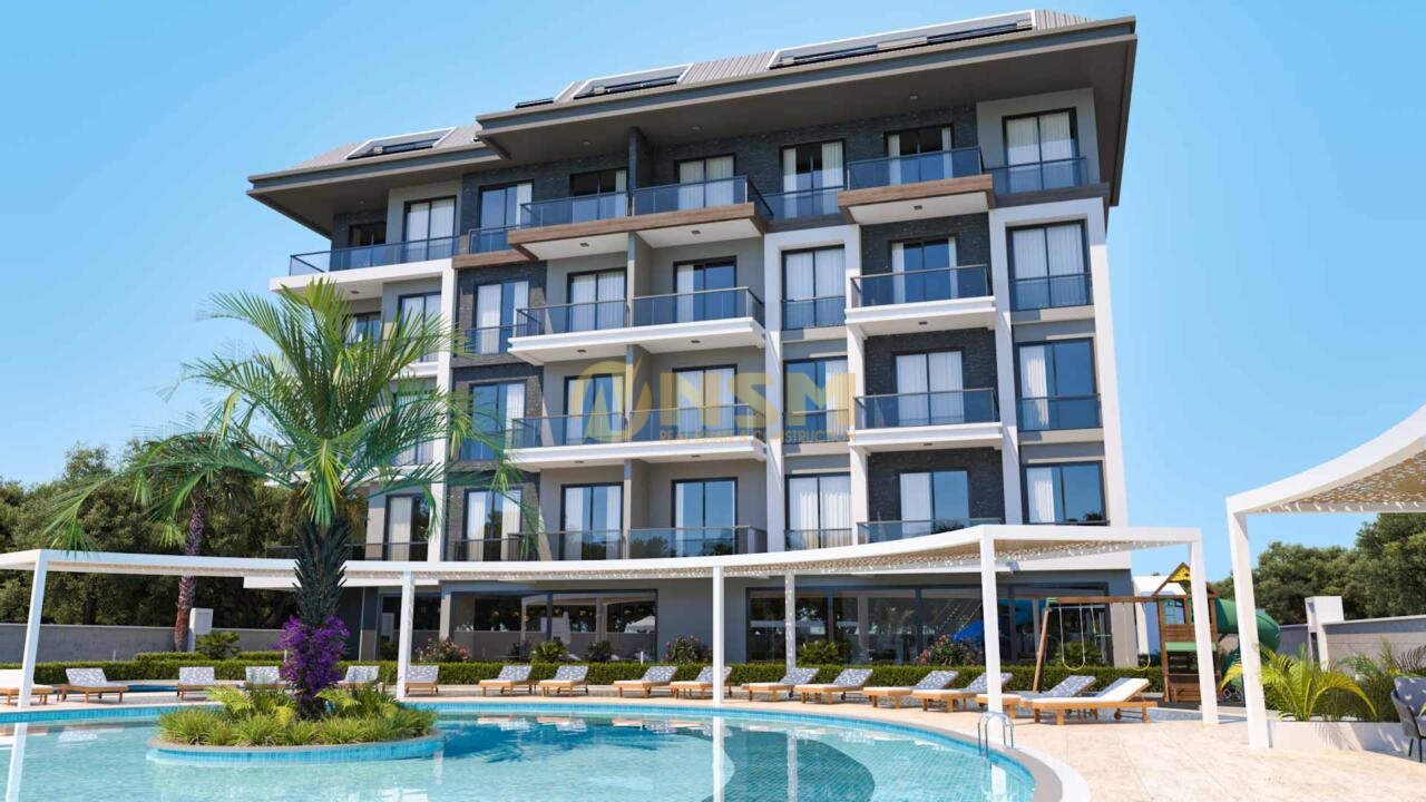 Wohnung 1+1 in Alanya, Turkey, Nr. 13419