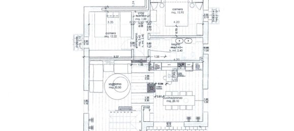 Пентхаус с 3 комнатами в Адро, Италия № 6480 29