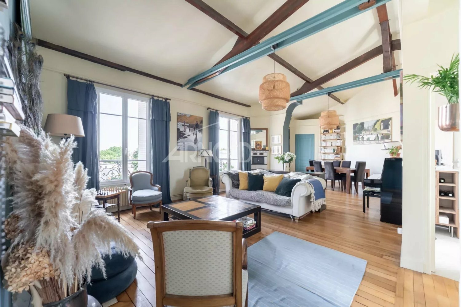 5 غرف نوم منزل ذو طابقين في Asnieres-sur-Seine, France رقم 345233