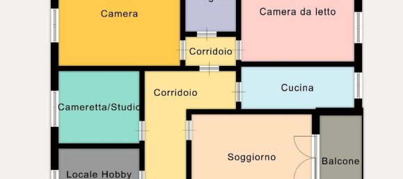 4 غرف نوم شقة في Varedo, Italy رقم 378428 28