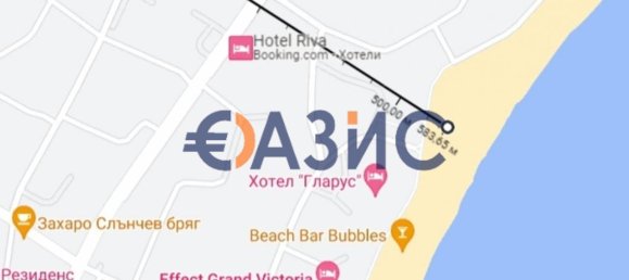 1 Schlafzimmer Wohnung in Sveti Vlas, Bulgaria, Nr. 279 13