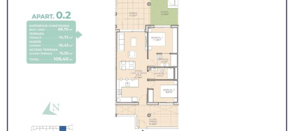 2 bedrooms Apartment in Los Alcazares, Spain No. 10667 12