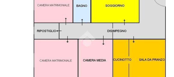 Квартира с 5 комнатами в Прато, Италия № 167108 43