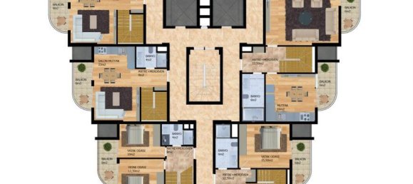 2-Zimmer Wohnung in Avsallar, Turkey, Nr. 9917 21