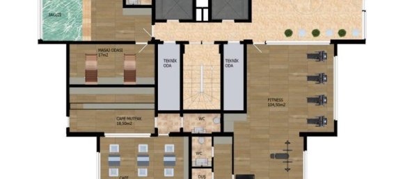 2-Zimmer Wohnung in Avsallar, Turkey, Nr. 9917 22