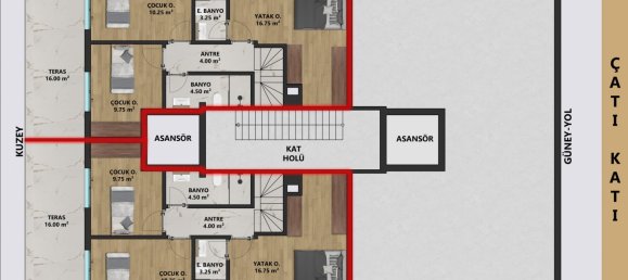 Apartment 1+3 in Antalya, Turkey No. 33709 2