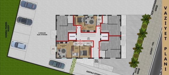 Apartment 1+3 in Antalya, Turkey No. 33709 3