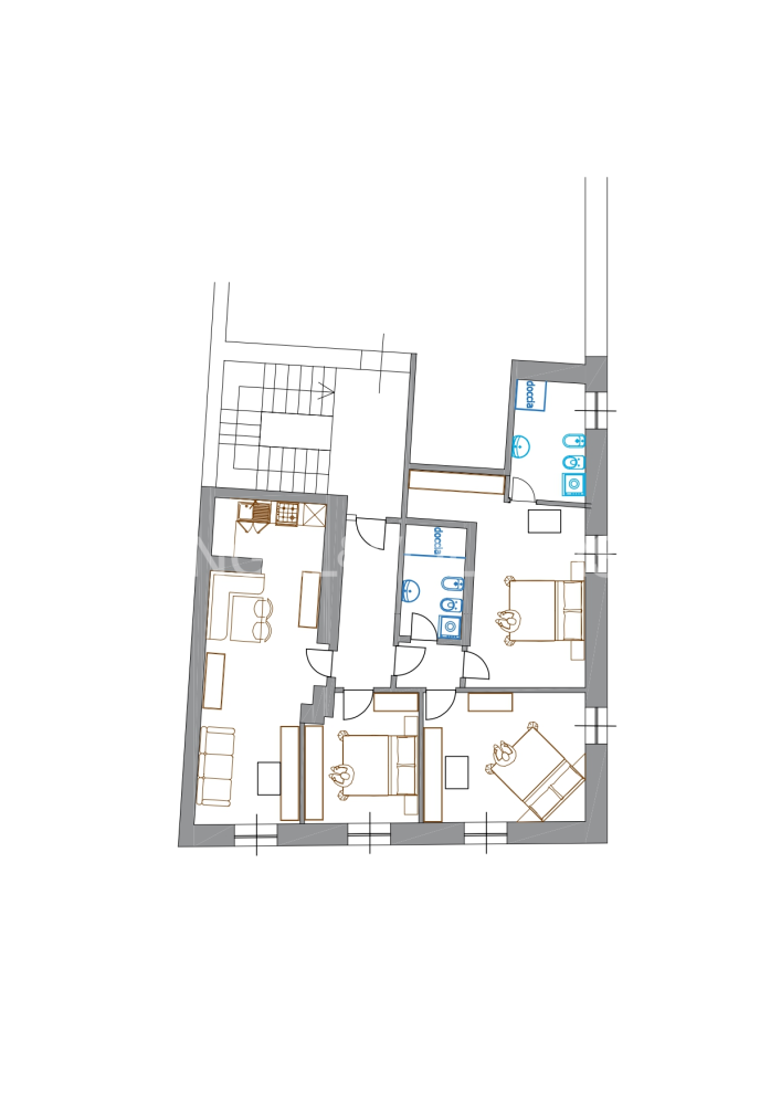 4 bedrooms Apartment in Trento, Italy No. 128398