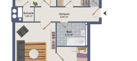 Apartamento de 3 dormitorios en Voitsberg, Austria No. 230012 13