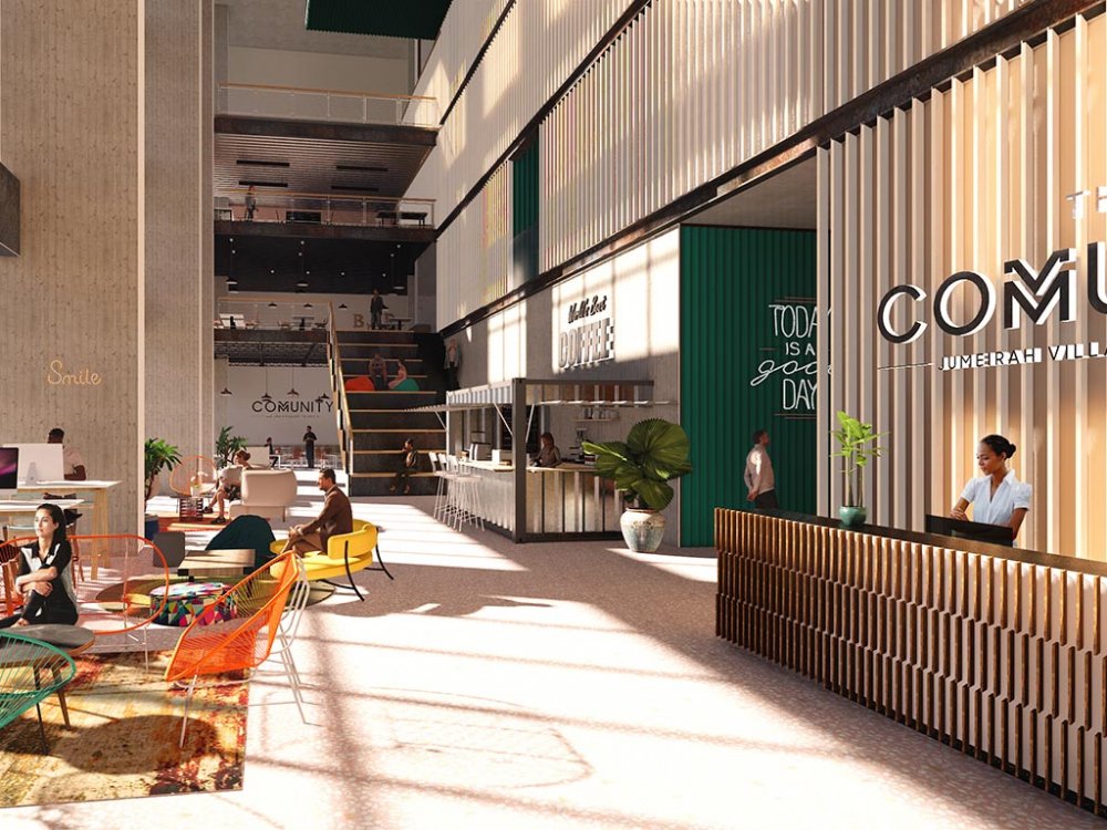 Apartamento T2 em THE COMMUNITY JVT, Jumeirah Village Triangle, UAE N.º 59230