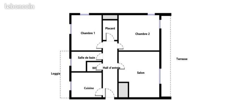 Apartamento T2 em Ajaccio, France N.º 355577