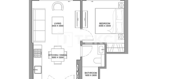 Apartamento T2 em Jumeirah Lake Towers, UAE N.º 102040 13