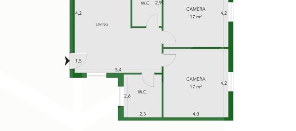 3 rooms Apartment in Casalecchio di Reno, Italy No. 28895 2