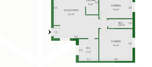 3 rooms Apartment in Casalecchio di Reno, Italy No. 28895 40