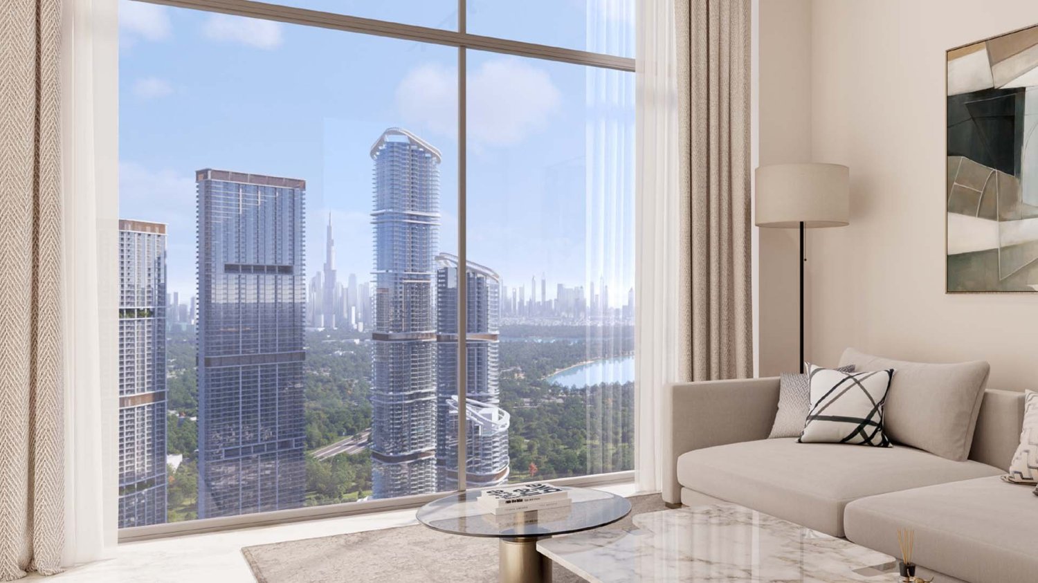 Apartamento de 3 dormitorios en 320 RIVERSIDE CRESCENT, Nadd Al Sheba, UAE No. 60663