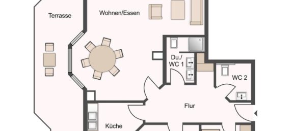 2 Schlafzimmer Penthouse in Baden-Württemberg, Germany, Nr. 40657 10