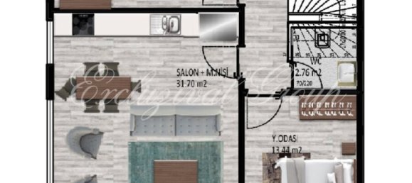 Apartment 1+1 in Istanbul, Turkey No. 28939 9