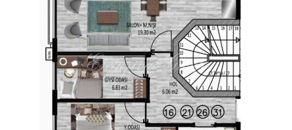 Apartment 1+1 in Istanbul, Turkey No. 28939 6