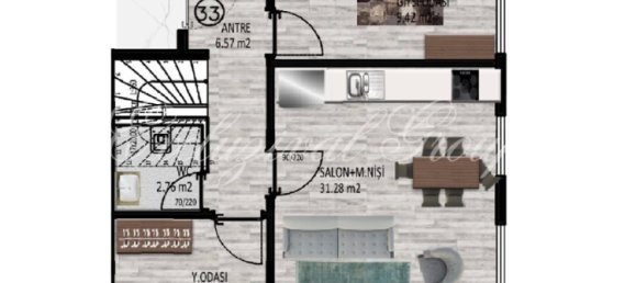 Apartment 1+1 in Istanbul, Turkey No. 28939 8