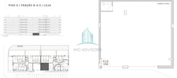 Propiedad comercial en Porto, Portugal 70 m² No. 149439 3