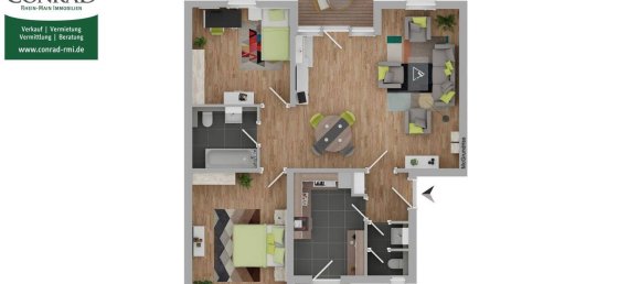 3 rooms Apartment in Main-Taunus, Germany No. 290124 11