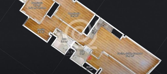 Apartamento de 3 dormitorios en La Coruña, Spain No. 137186 17