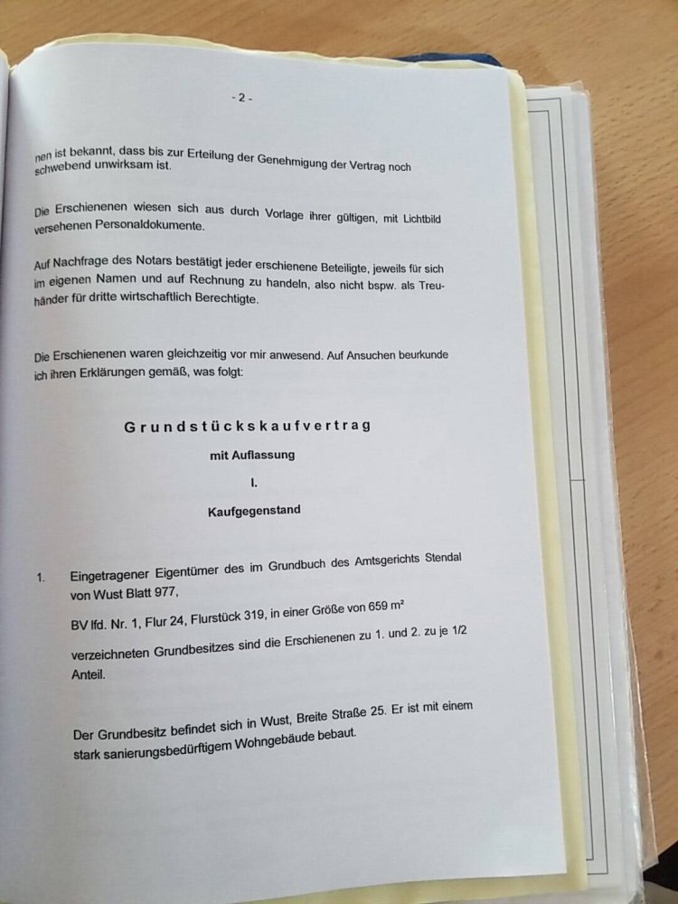 3-Zimmer Stadthaus in Stendal, Germany, Nr. 217833