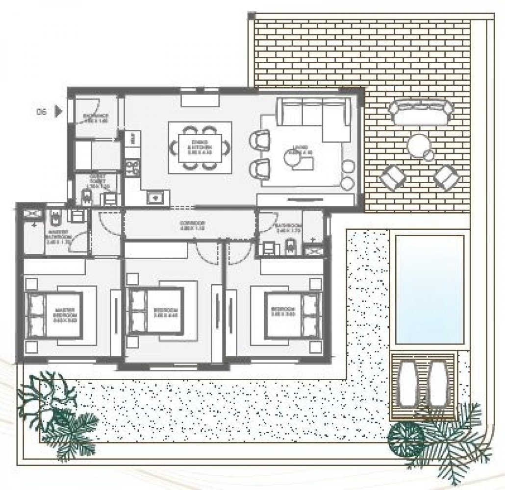 3 bedrooms Condo in Red Sea, Egypt No. 2112